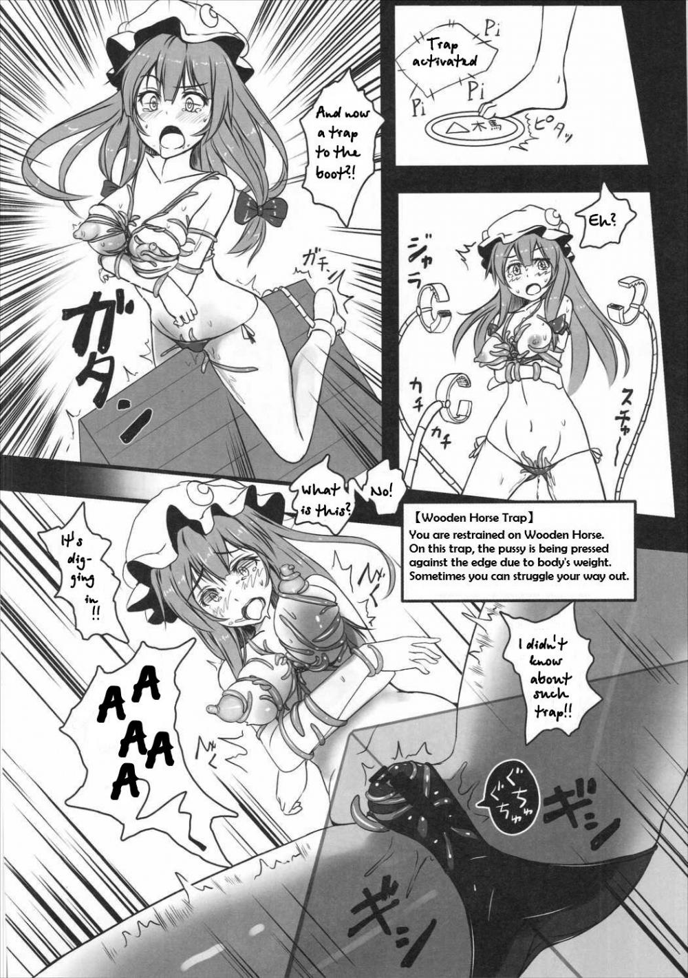 Hentai Manga Comic-Doujin Where Horrible Things Happen To Patchouli In This Dungeon-Read-13